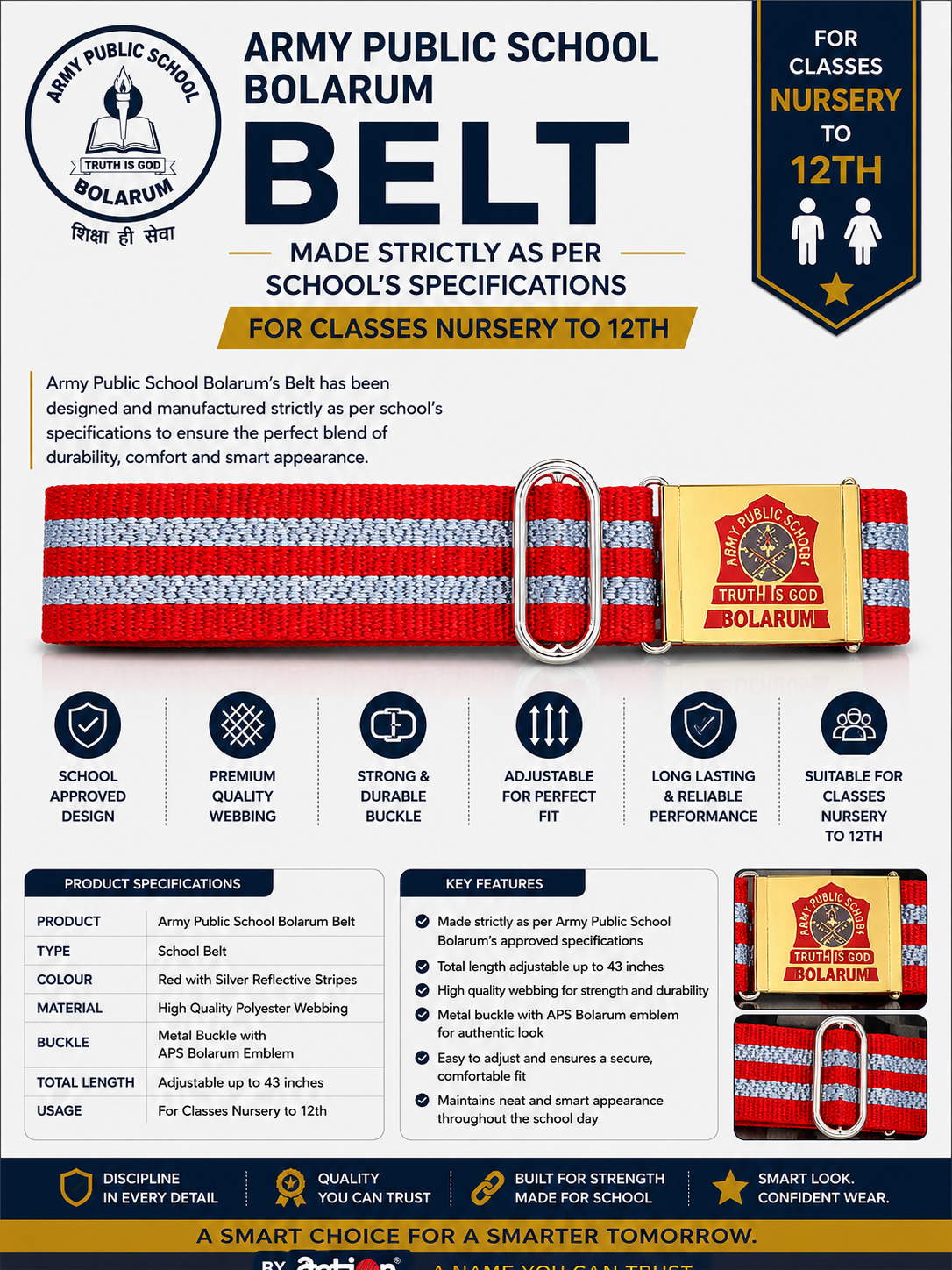Army Public School Bolarum Belt