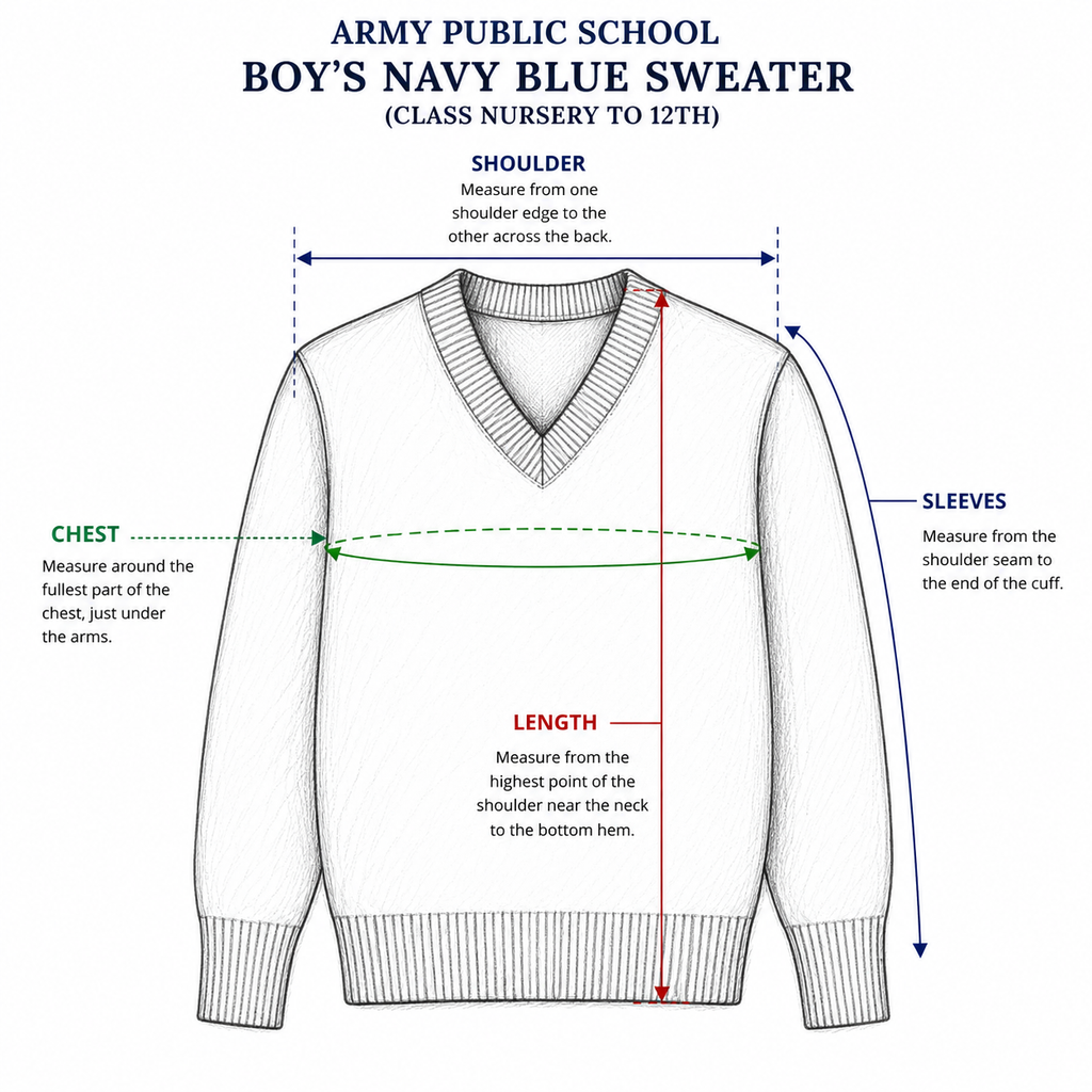 Boy’s Navy Blue Sweater