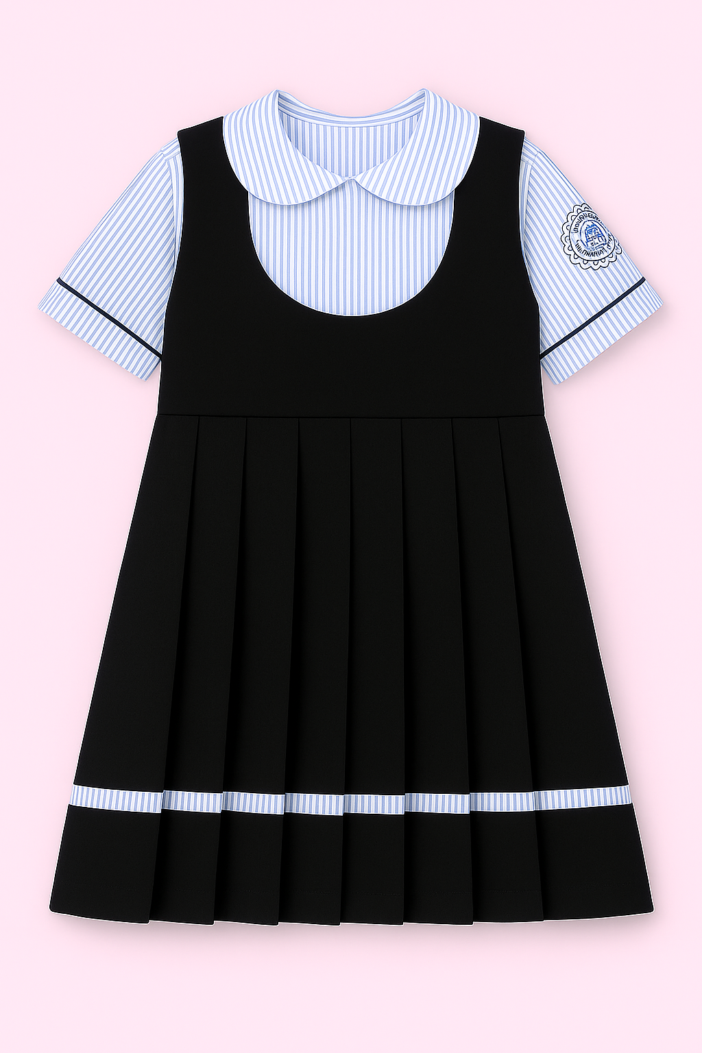 Girl’s Navy-blue Frock