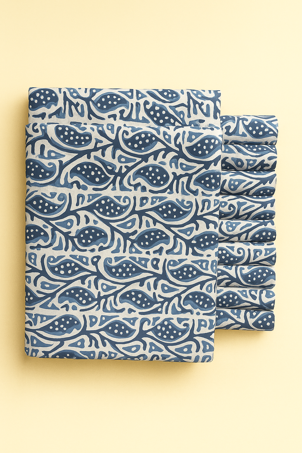Indigo and white kairi all over