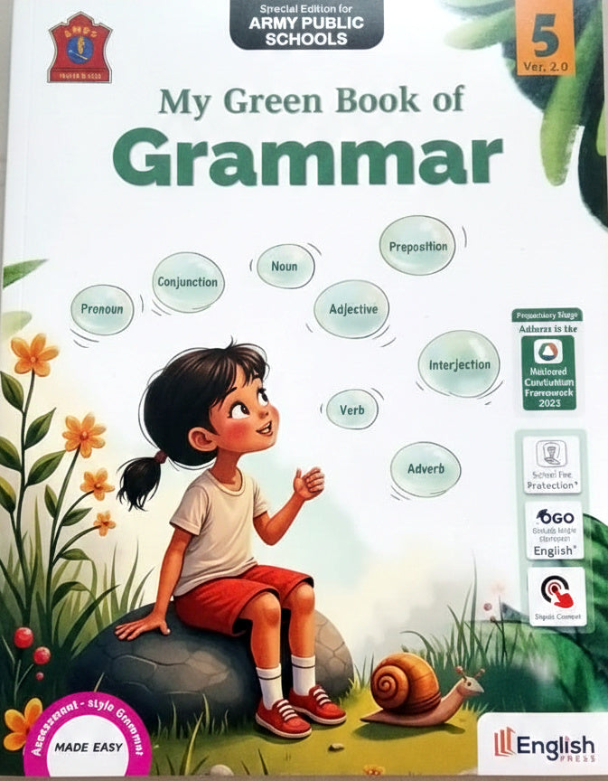 MY GREEN BOOK OF GRAMMAR CLASS-5