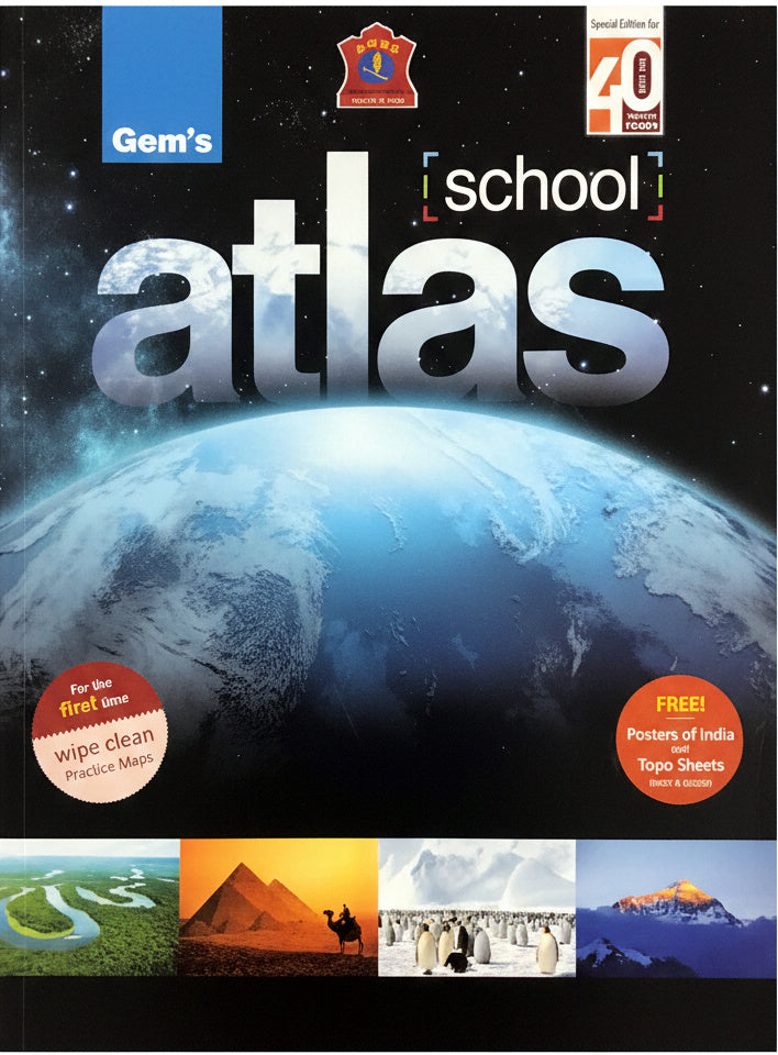 SCHOOL ATLAS for CLASS -6, 7 and 8.(COMMON)