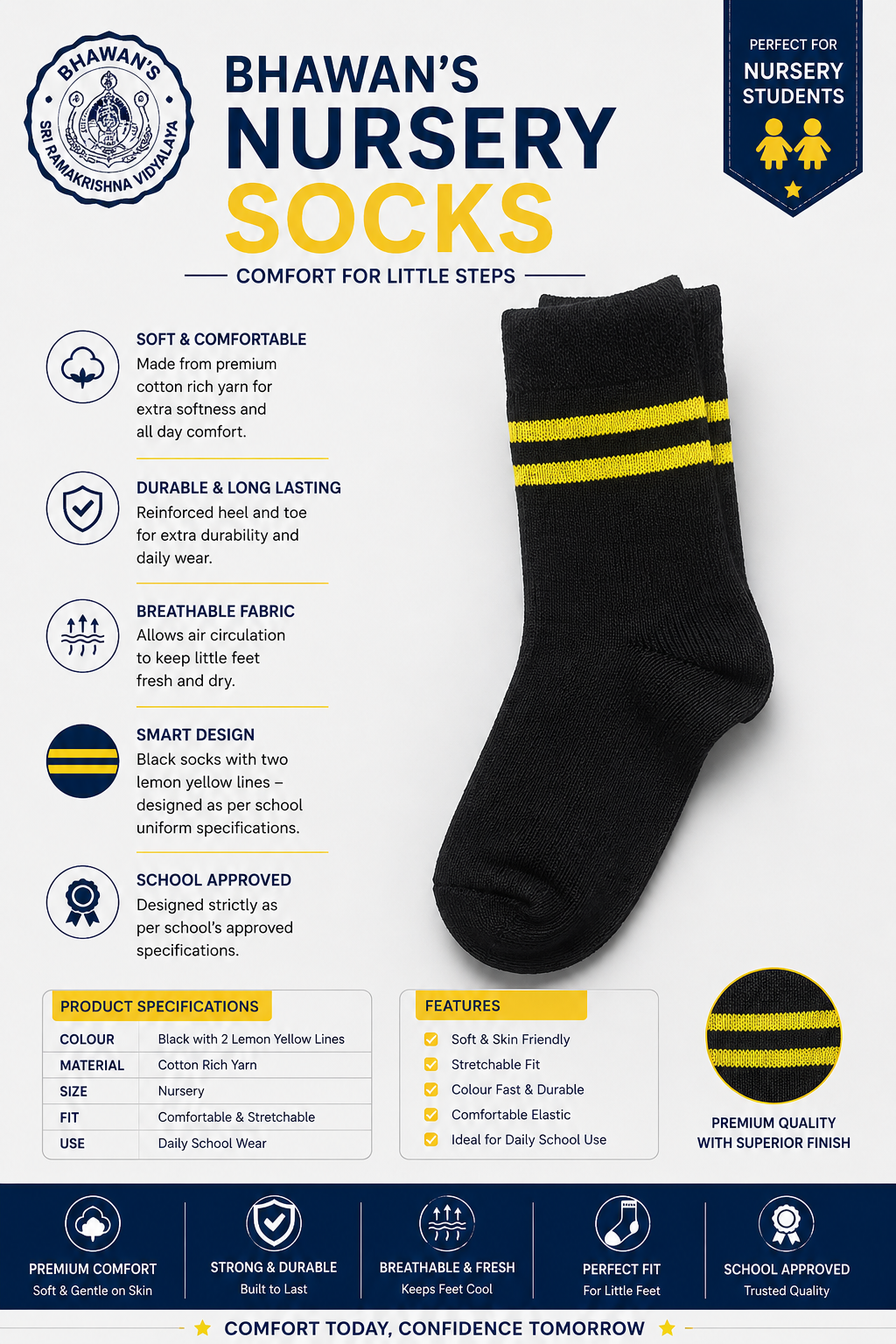 BOYS AND GIRLS SOCKS NURSERY.