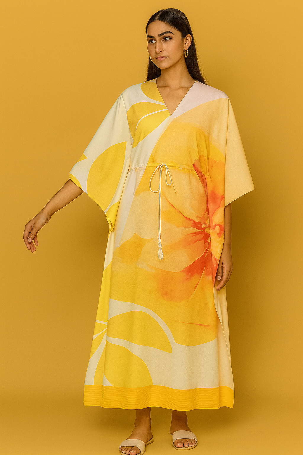 PINK YELLOW RED FLORAL