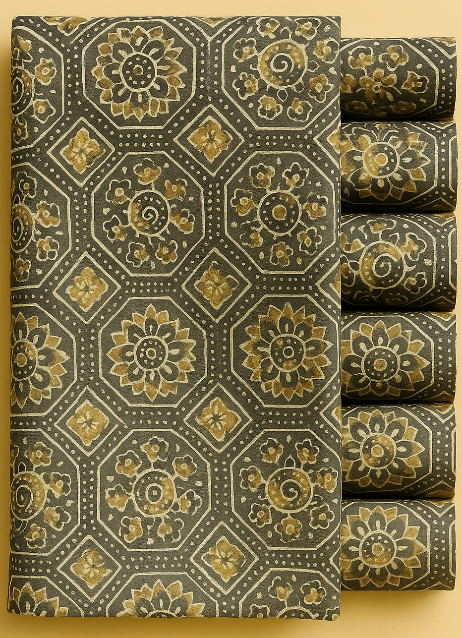 DARK BEIGE AND CREAM ON KASHISH