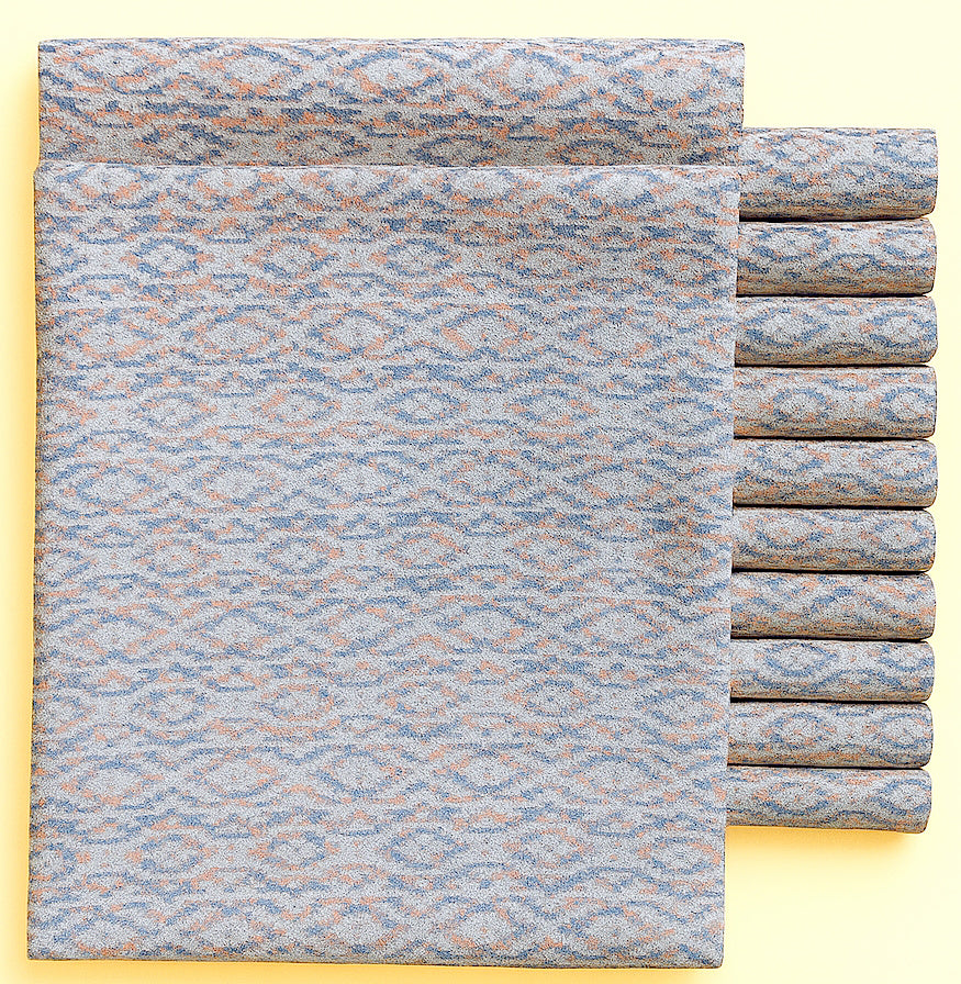 Blue and Orange geometrical