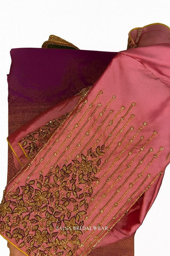 REDDISH PINK BLOUSE