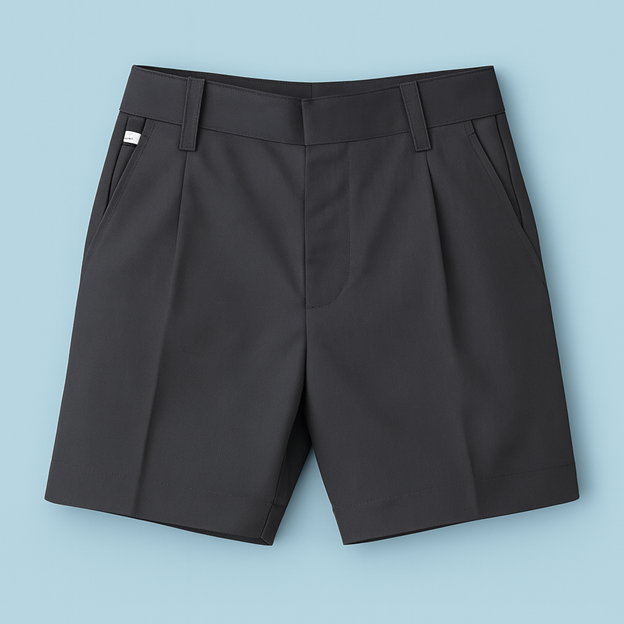Boy’s Steel Grey Half Pant