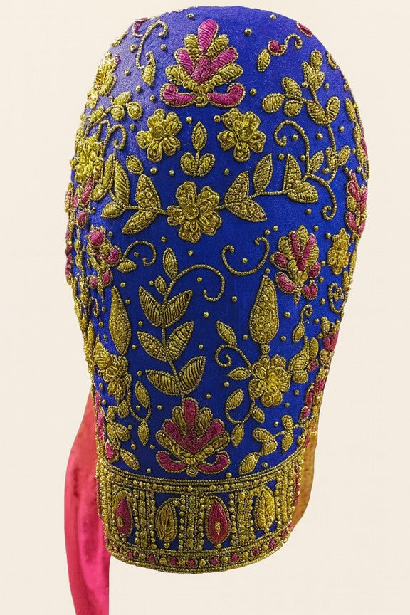 BLUE GOLDEN BLOUSE