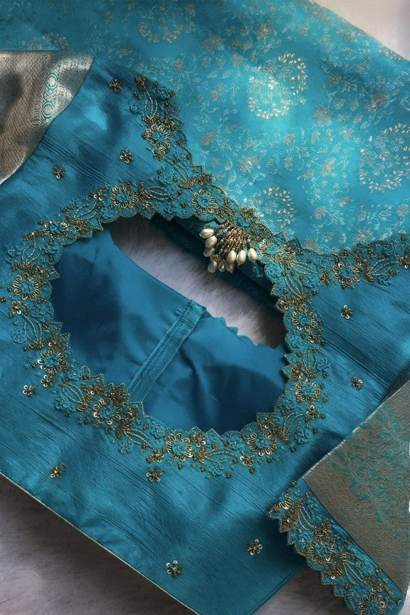 BLUE BLOUSE
