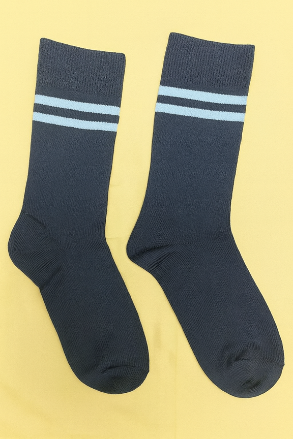 BOYS AND GIRLS Navy Blue Socks.