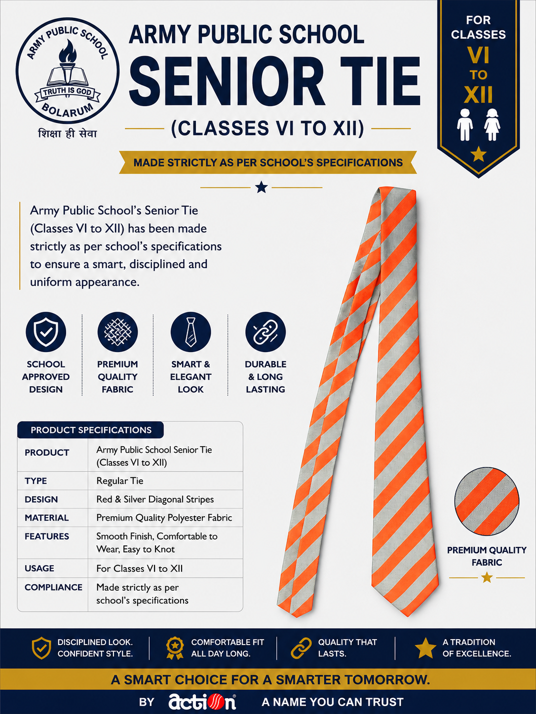 Tie Senior Small.
